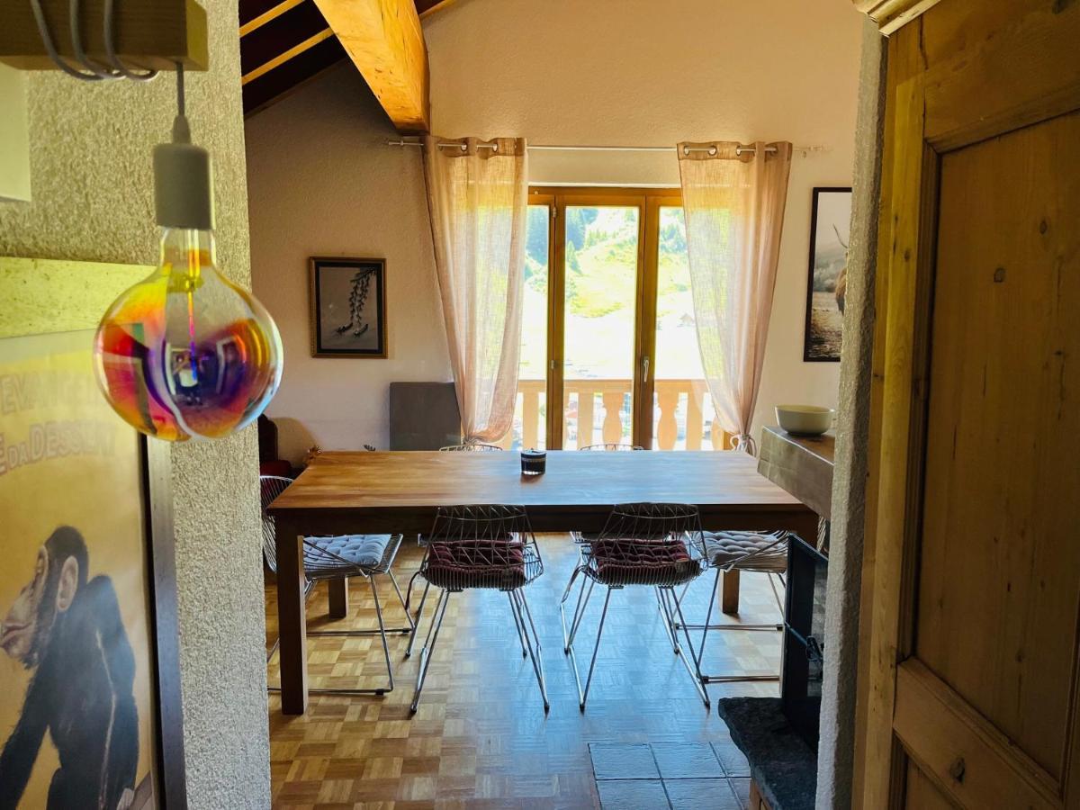 Chalet Les Rhodos Appartement Le Yeti Les Crosets Exterior foto